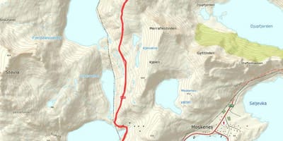 რუკა ნორვეგია hiking ბილიკების