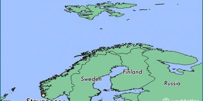 რუკა stavanger ნორვეგია