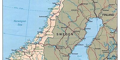 მართვის რუკა ნორვეგია
