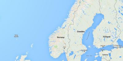 რუკა norge ნორვეგია